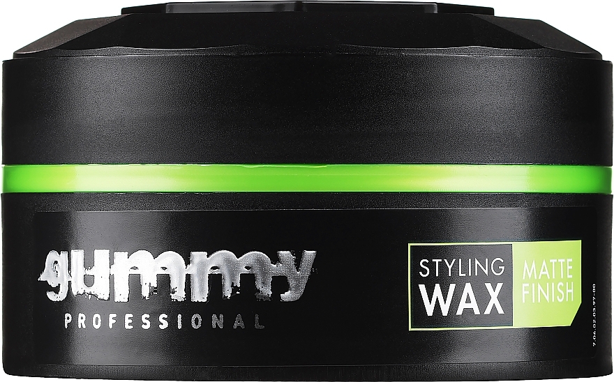 Extra Strong Hold Hair Styling Wax - Gummy Wax Matte Finish — photo N1