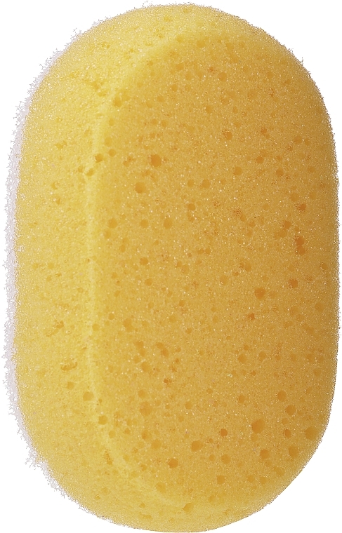 Oval Bath Sponge, yellow - LULA — photo N1