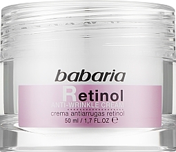 Fragrances, Perfumes, Cosmetics Retinol Face Cream - Babaria Retinol Anti-Wrinkle Cream