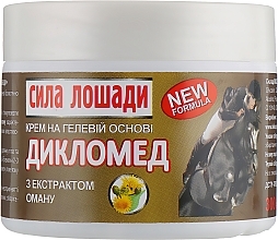 Gel Cream "Diklomed. Horse Power" - LekoPro — photo N1