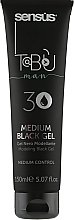 Fragrances, Perfumes, Cosmetics Black Hair Styling Gel - Sensus Tabu Medium Black Gel