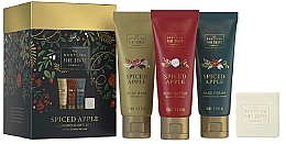 Fragrances, Perfumes, Cosmetics Set - Scottish Fine Soaps Spiced Apple Luxurious Set (h/wash/75ml + b/but/75ml + h/cr/75 + soap/40g)