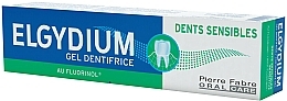 Fragrances, Perfumes, Cosmetics Gel Toothpaste - Elgydium Sensitive Teeth Toothpaste Gel