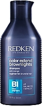 Fragrances, Perfumes, Cosmetics Shampoo for Neutralizing Dark Hair Yellow Shades - Redken Color Extend Brownlights Shampoo