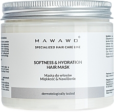 Fragrances, Perfumes, Cosmetics Softness & Hydration Hair Mask - Mawawo Softness & Hydration Hair Mask