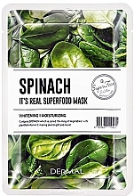 Spinach Face Mask - Dermal It'S Real Superfood Mask Spinach — photo N1