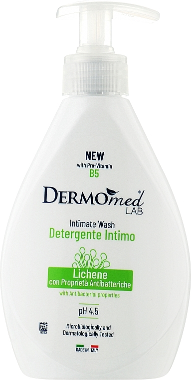 Intimate Hygiene Gel 'Antibacterial' - DermoMed Intimo — photo N1