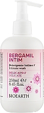 Fragrances, Perfumes, Cosmetics Liquid Intimate Wash Soap - Bioearth Bergamil Intimate Wash