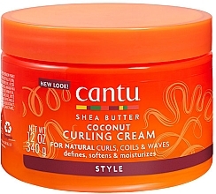 Fragrances, Perfumes, Cosmetics Curling Cream - Cantu Coconut Curling Cream