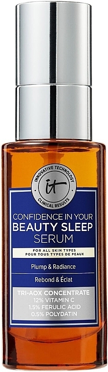 Anti-Wrinkle Night Face Serum - IT Cosmetics Confidence In Your Beauty Sleep Serum — photo N1