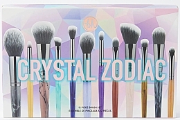 Makeup Brush Set, 12 pcs - BH Cosmetics Crystal Zodiac 12 Piece Brush Set — photo N2