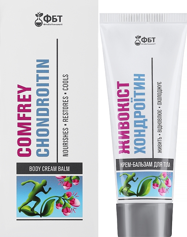 Comfrey & Chondroitin Body Cream-Balm - FitoBioTekhnologii — photo N2