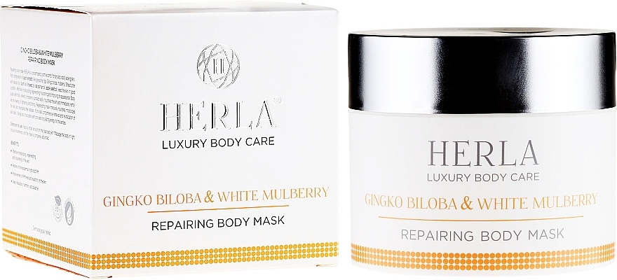 Body Mask - Herla Luxury Body Care Gingko Biloba & White Mulberry Body Mask — photo N1