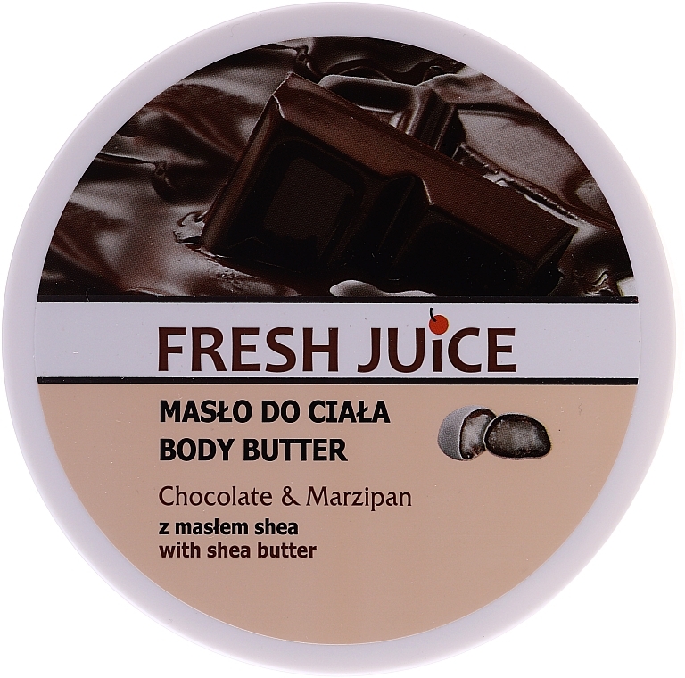 Body Butter "Chocolate & Marzipan" - Fresh Juice Body Butter Chocolate & Marzipan With Shea Butter — photo N1