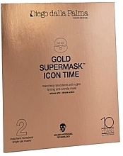 Fragrances, Perfumes, Cosmetics Firming Anti-Wrinkle Mask - Diego Dalla Palma Professional Gold Supermask Icon Time 10 Years Edition