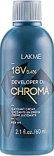 Cream Developer - Lakme Chroma Developer 02 18V (5,4%) — photo N6