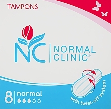 Fragrances, Perfumes, Cosmetics Normal Tampons, 3 drops, 8 pcs - Normal Clinic