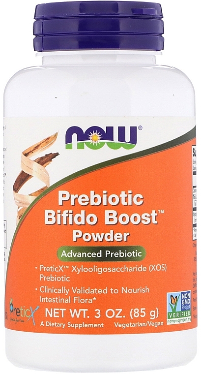 Brightening Facial Peeling Gel - Now Foods Prebiotic Bifido Boost Powder — photo N1