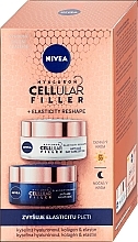 Fragrances, Perfumes, Cosmetics Set - Nivea Hyaluron Cellular Elasticity Filler (d/cr/50ml + n/cr/50ml)