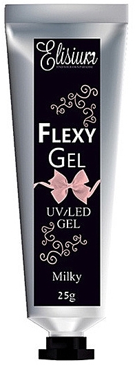 Set - Elisium Starter Flexy Gel ( bond/primer/8ml + base/gel/9g + top/coat/9g + nail/gel/25g + liquid/flexy/gel/300ml) — photo N4