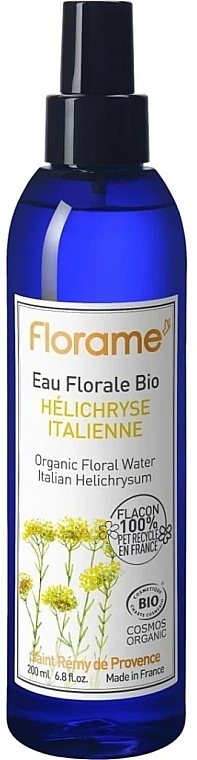 Immortelle Floral Water - Florame Organic Everlasting Flower Floral Water — photo N1