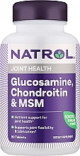 Glucosamine, Chondroitin & MSM - Natrol Glucosamine, Chondroitin & MSM — photo N1