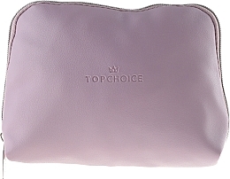 Fragrances, Perfumes, Cosmetics Makeup Bag "Leather", 96976, pink - Top Choice 