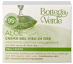 Aloe 24H Face Cream Gel - Bottega Verde Aloe 24H Face Cream Gel — photo N3