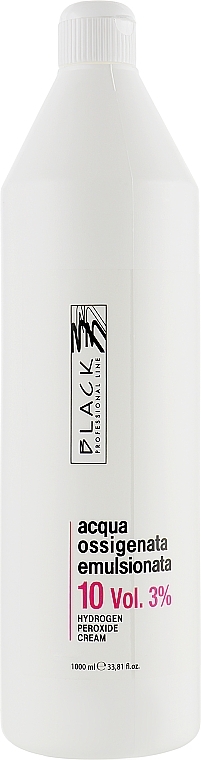 Emulsion Oxidizer 10 Vol. 3% - Black Professional Line Cream Hydrogen Peroxide — photo N4