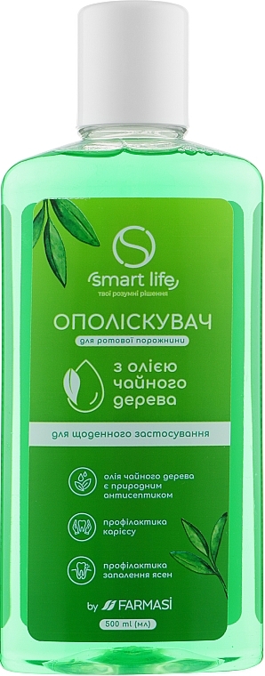 Tea Tree Oil Mouthwash - Farmasi Smart Life — photo N1