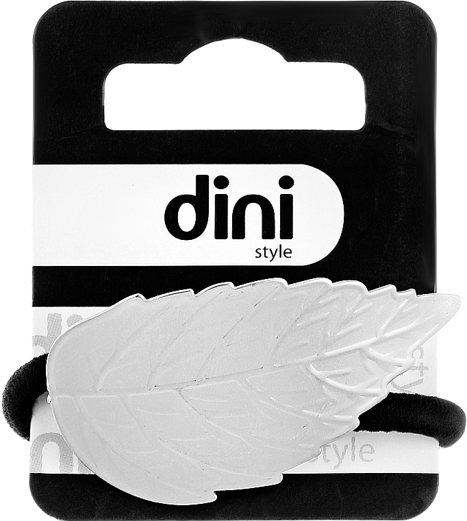 Leaf Hair Tie, d-646 - Dini Silver Star — photo N1