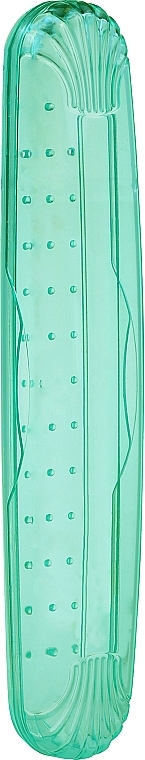 Toothbrush Case, 88049, transparent green - Top Choice — photo N1