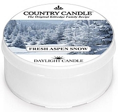 Fragrances, Perfumes, Cosmetics Tea Candle - Country Candle Fresh Aspen Snow Daylight