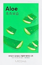 Aloe Face Mask - Missha Airy Fit Aloe Sheet Mask — photo N1