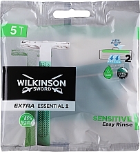 Men Disposable Razor - Wilkinson Sword Extra 2 Sensitive — photo N1