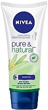 Fragrances, Perfumes, Cosmetics Hand Cream - NIVEA Pure & Natural Hand Cream