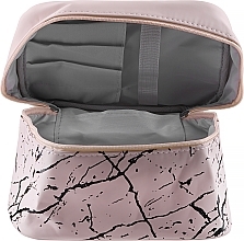 Makeup Bag, pink with handle - Ecarla KS55 — photo N2