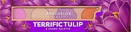 Eyeshadow Palette - Profusion Cosmetics Blooming Hues 5-Shade Palette — photo N6