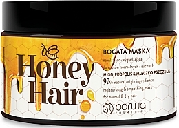 Mask for Normal & Dry Hair - Barwa Honey Hair Mask — photo N1