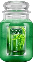 Fragrances, Perfumes, Cosmetics Scented Candle in Jar - Country Candle Bamboo