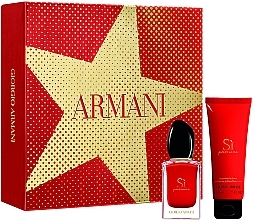 Fragrances, Perfumes, Cosmetics Giorgio Armani Si Passione - Set (edp/30ml + b/lot/75ml)