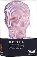 Hair Brush - Tangle Angel Rebel Brush Pink Chrome — photo N3