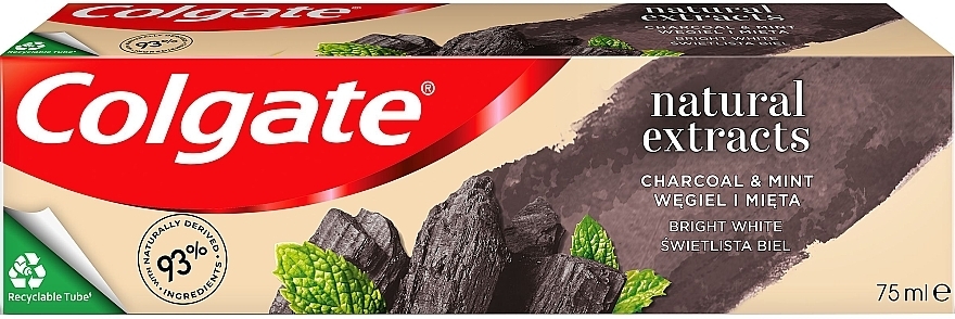 Toothpaste - Colgate Charcoal Mint + Whitening — photo N1