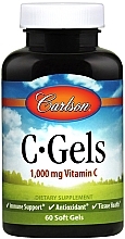Fragrances, Perfumes, Cosmetics Vitamin C, 1000mg - Carlson Labs C-Gels Vitamin C