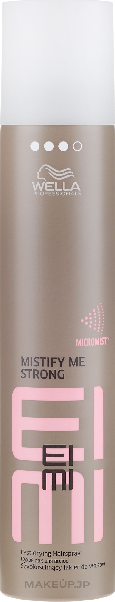 Strong Hold Hair Spray - Wella Professionals Eimi Mistify Me Strong Hairspray — photo 75 ml