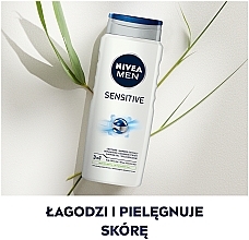 Shower Gel "For Sensitive Skin" - NIVEA Men Sensitive Shower Gel — photo N2