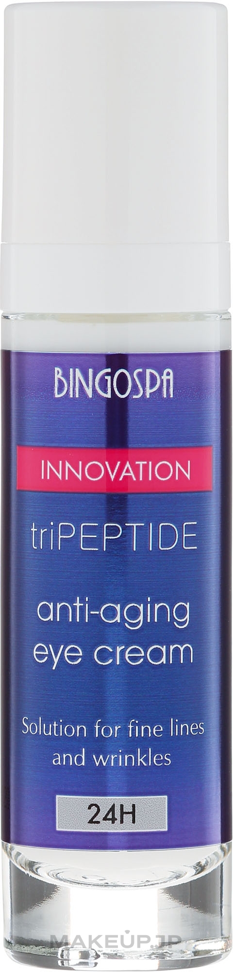 Anti-Wrinkle Tri-Peptide Eye Cream - BingoSpa Innovation TriPeptide Anti-Aging Eye Cream — photo 50 g
