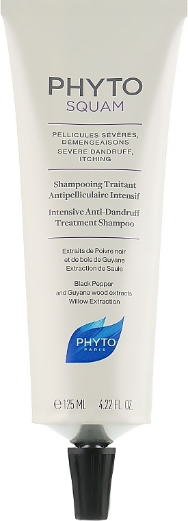 Anti-Dandruff Shampoo "Intensive Care" - Phyto Phytosquam Intensive Anti-Dandruff Treatment Shampoo — photo N1