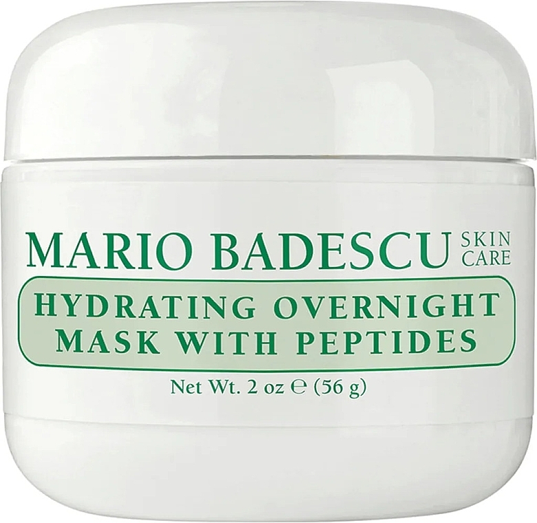 Moisturizing Night Face Mask with Peptides - Mario Badescu Hydrating Overnight Mask with Peptides — photo N1