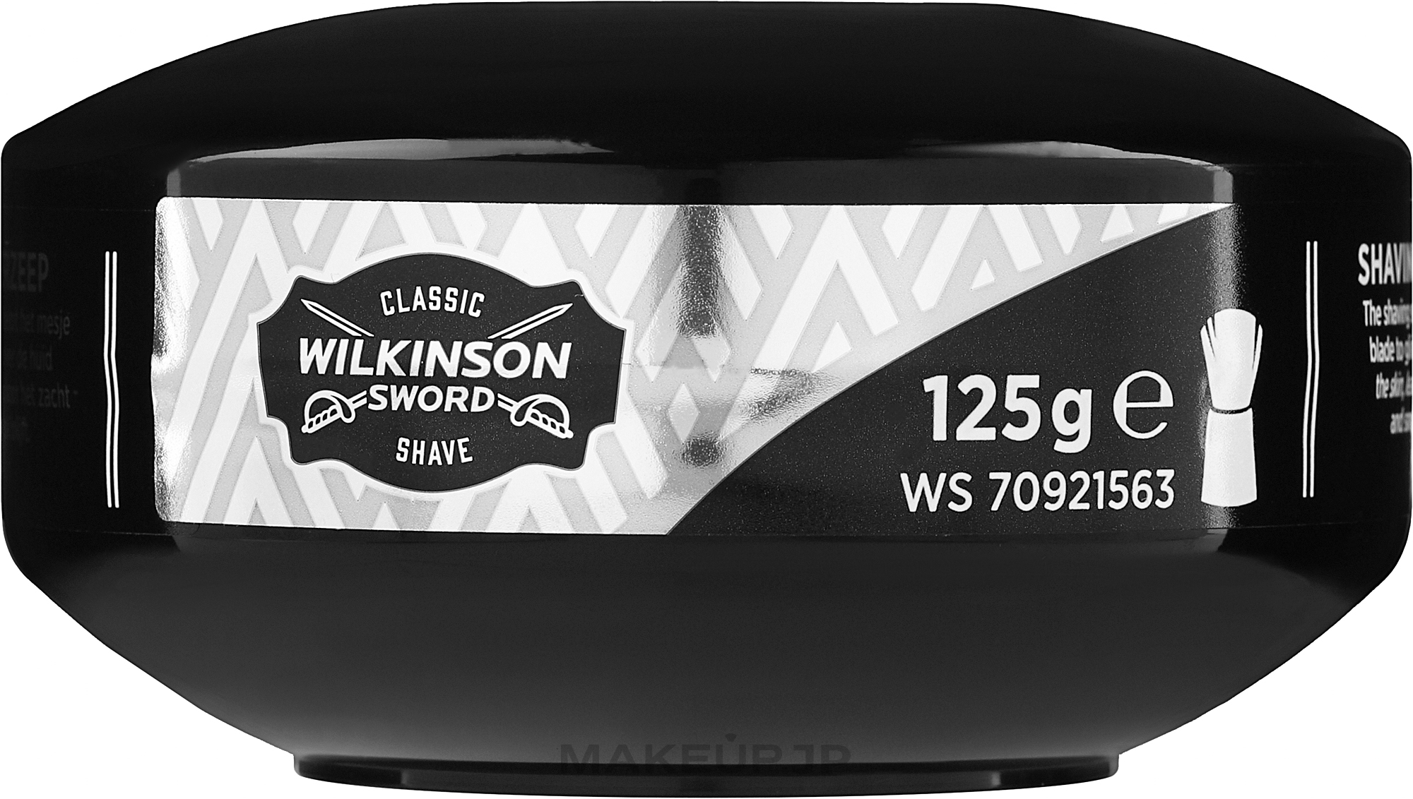 Shaving Soap in a Plastic Soap Dish - Wilkinson Sword Classic Shaving Soap — photo 125 g